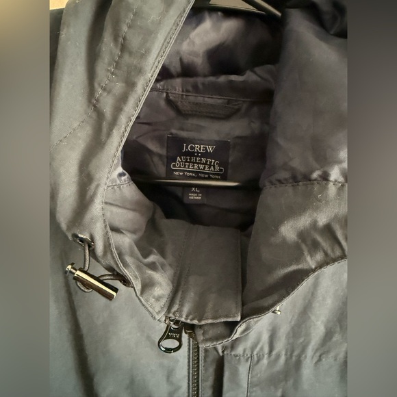 JCREW MENS ZIPPERED WINDBREAKER JACKET - Picture 3 of 3